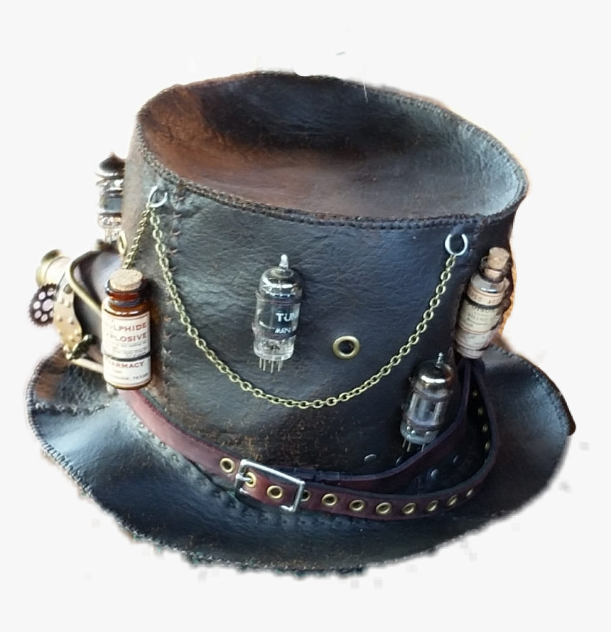 Transparent Steampunk Hat Png - Leather, Png Download, Free Download