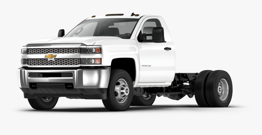 Silverado 3500hd Chassis Cab - 2020 Gmc Sierra 3500 Regular Cab, HD Png Download, Free Download