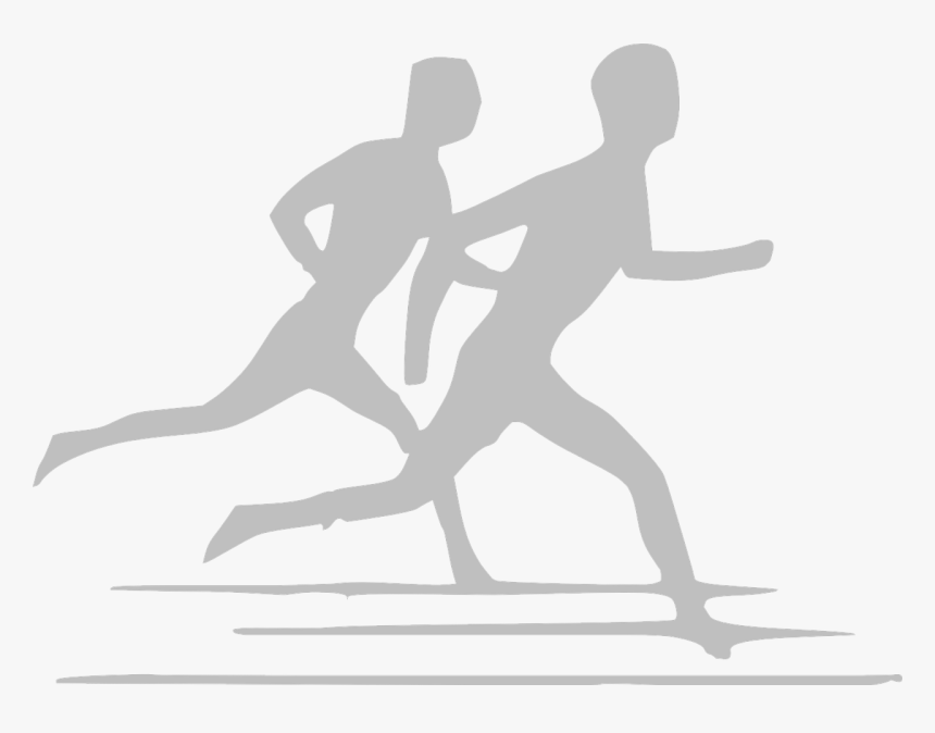 Runners Silhouette Isolated Free Photo - Exercise Clip Art, HD Png Download, Free Download