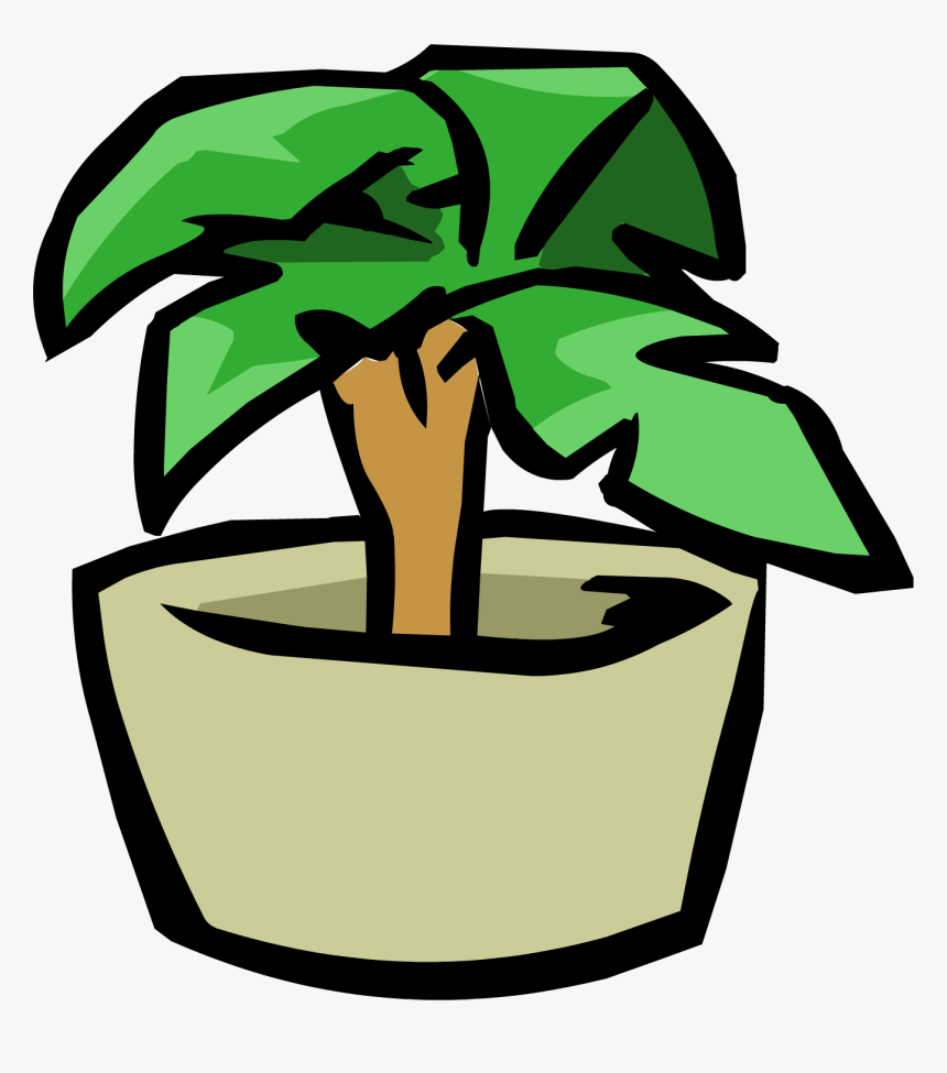 Small House Plant , Png Download - Pin Club Penguin Png, Transparent Png, Free Download