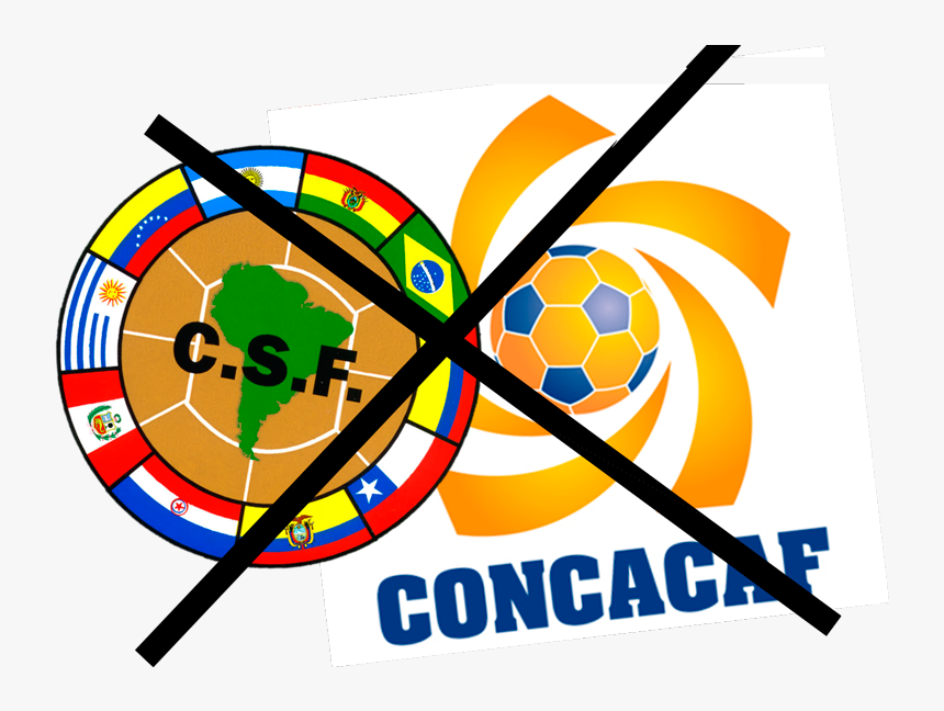 Concacaf , Png Download - Flag Concacaf And Conmebol, Transparent Png, Free Download