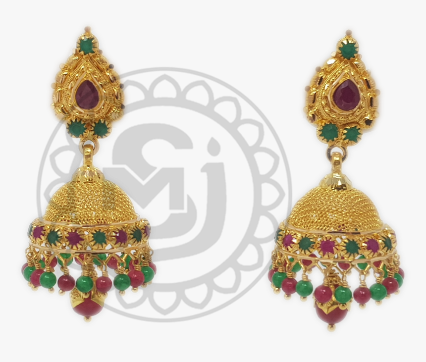 Gold Earrings- D08 - Gold Earrings Images Hd, HD Png Download, Free Download