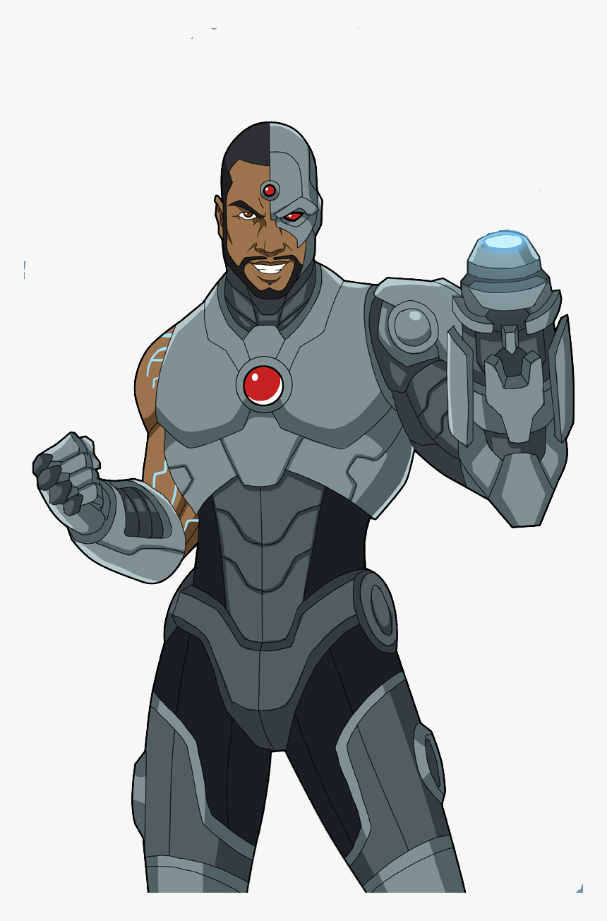 Batman And The Justice League Wiki - Cyborg Justice League Animated, HD Png Download, Free Download