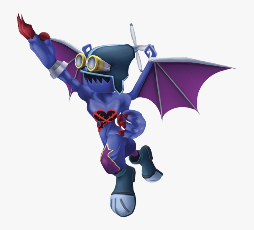 Heartless Fly Kingdom Hearts - Kingdom Heart Heartless Flying, HD Png Download, Free Download