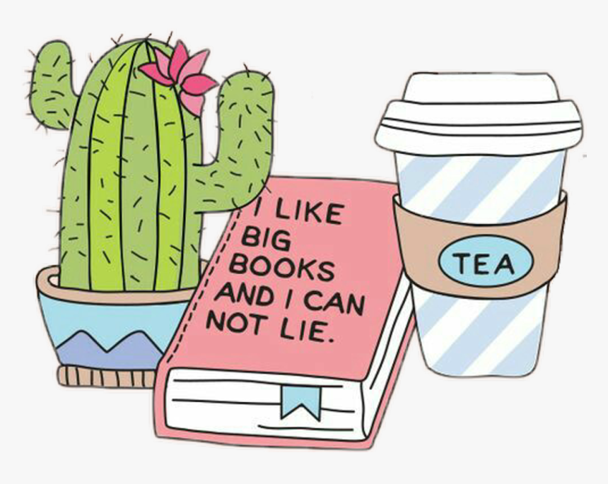 Tumblr Png Cactus - Book Png, Transparent Png, Free Download