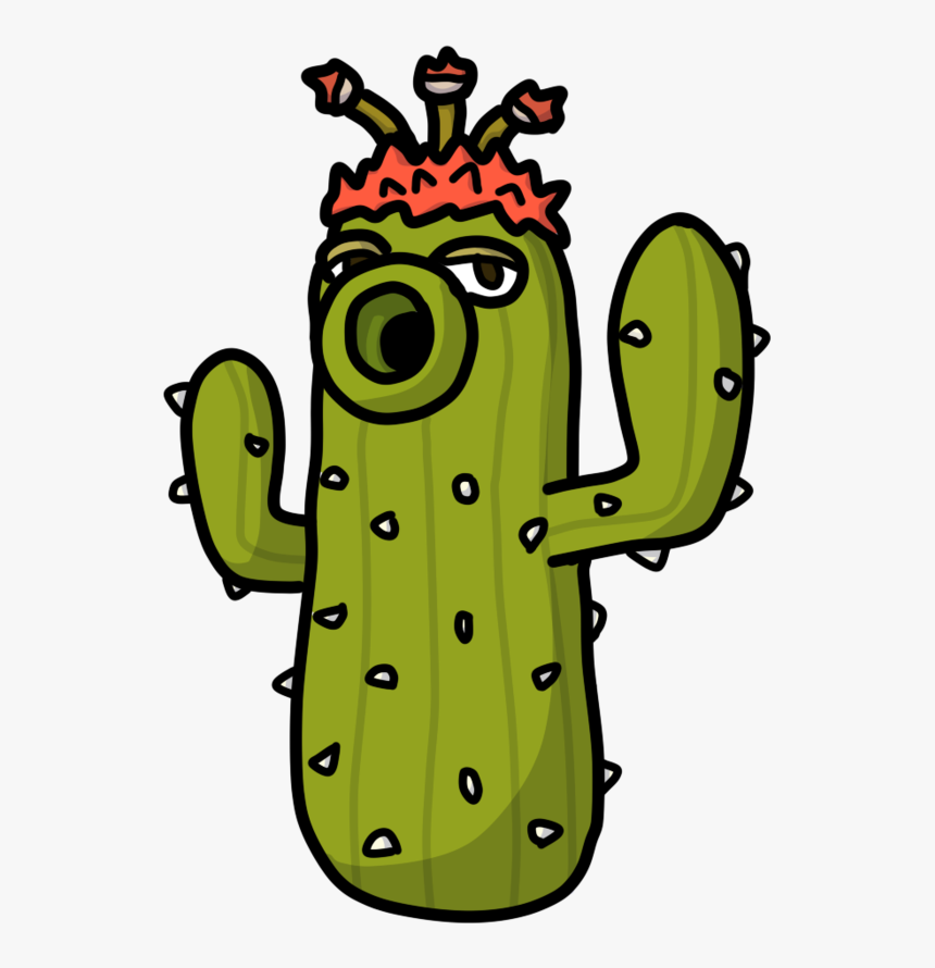 Transparent Cartoon Cactus Png - Plants Vs Zombies Garden Warfare 2 Clipart, Png Download, Free Download