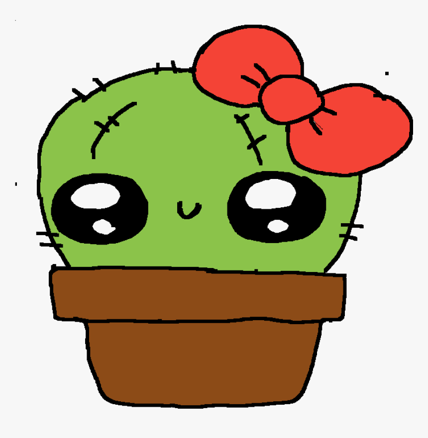 Kawii Cactus Clipart , Png Download - Kawii, Transparent Png, Free Download