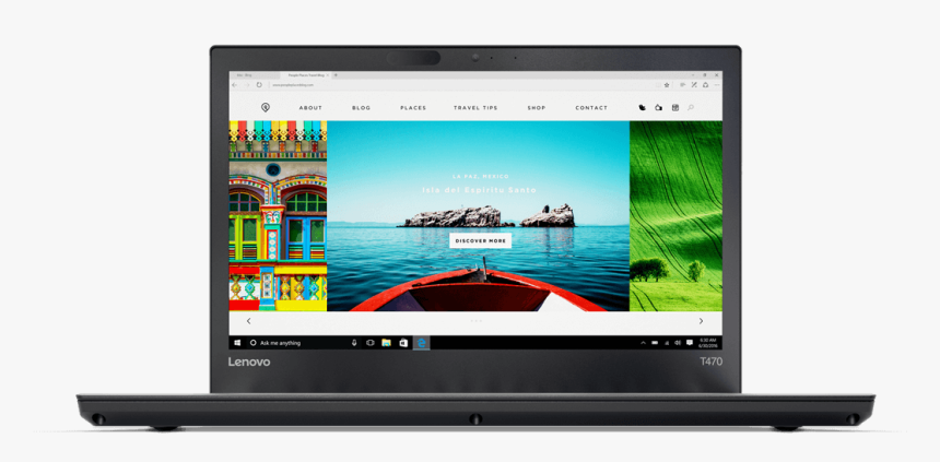 Transparent Lenovo Png - Notebook Lenovo Thinkpad T470, Png Download, Free Download