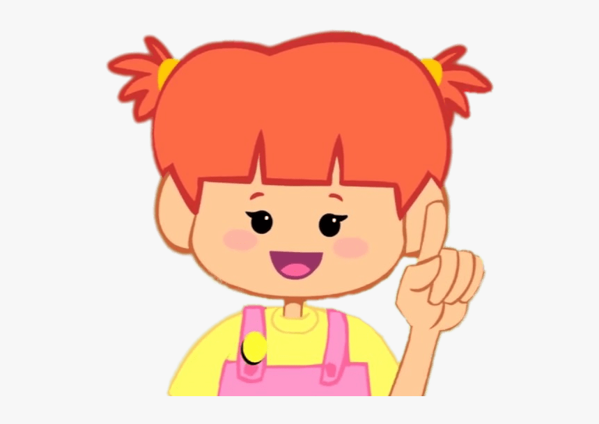 Mary Anne One Finger Up - Lottie Dottie Chicken Mary Anne, HD Png Download, Free Download