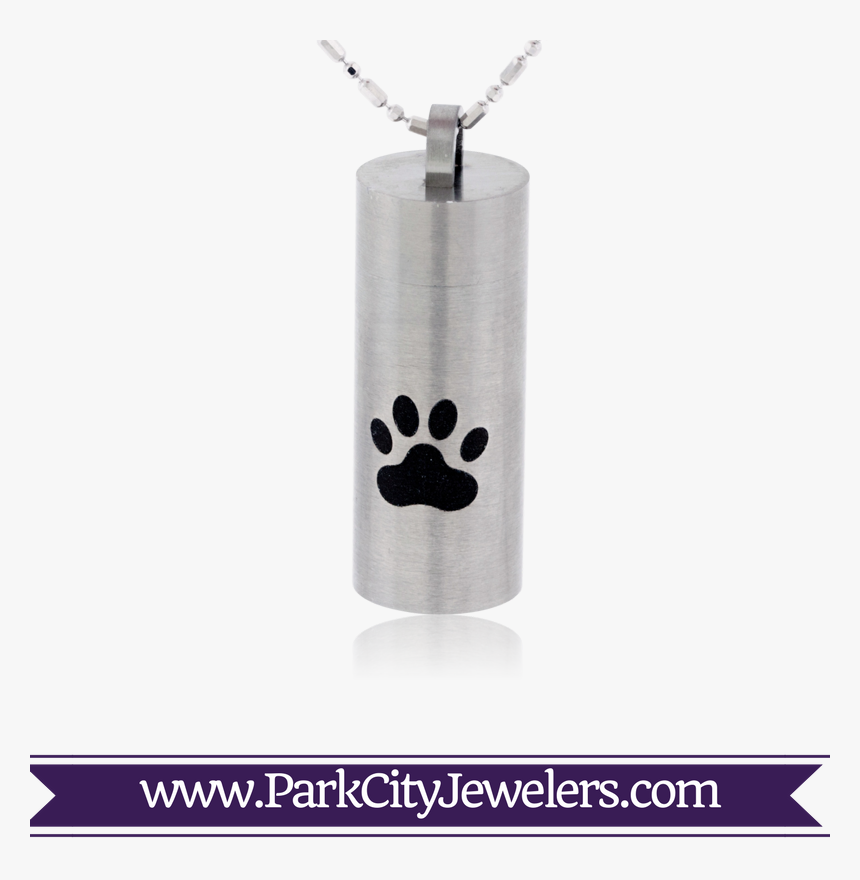 Puppy Paw Print Urn - Double Diamond Hoop Huggie Earrings, HD Png Download, Free Download