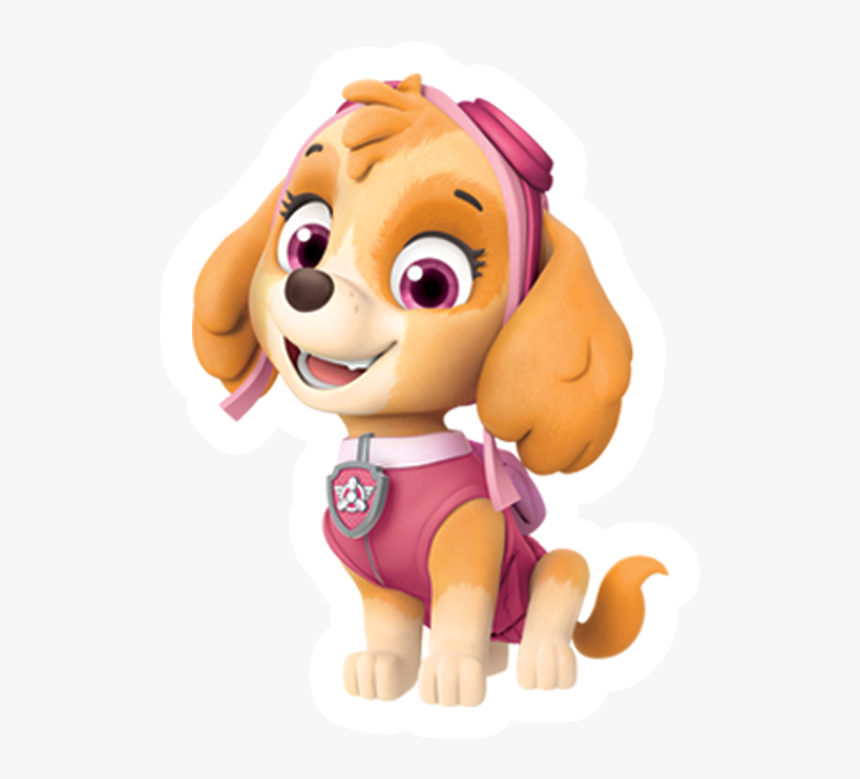 Paw Patrol Skye Stickers, HD Png Download, Free Download