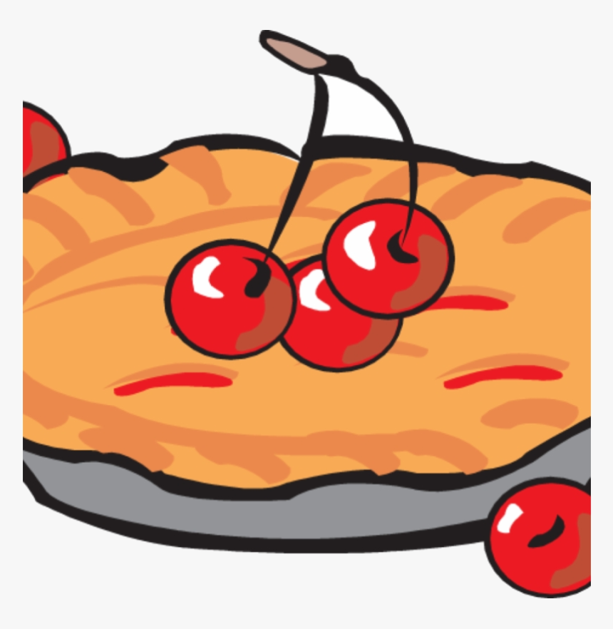 Cherry Pie Clip Art Clipart Apple Transparent Png - Cherry Pie Clipart, Png Download, Free Download