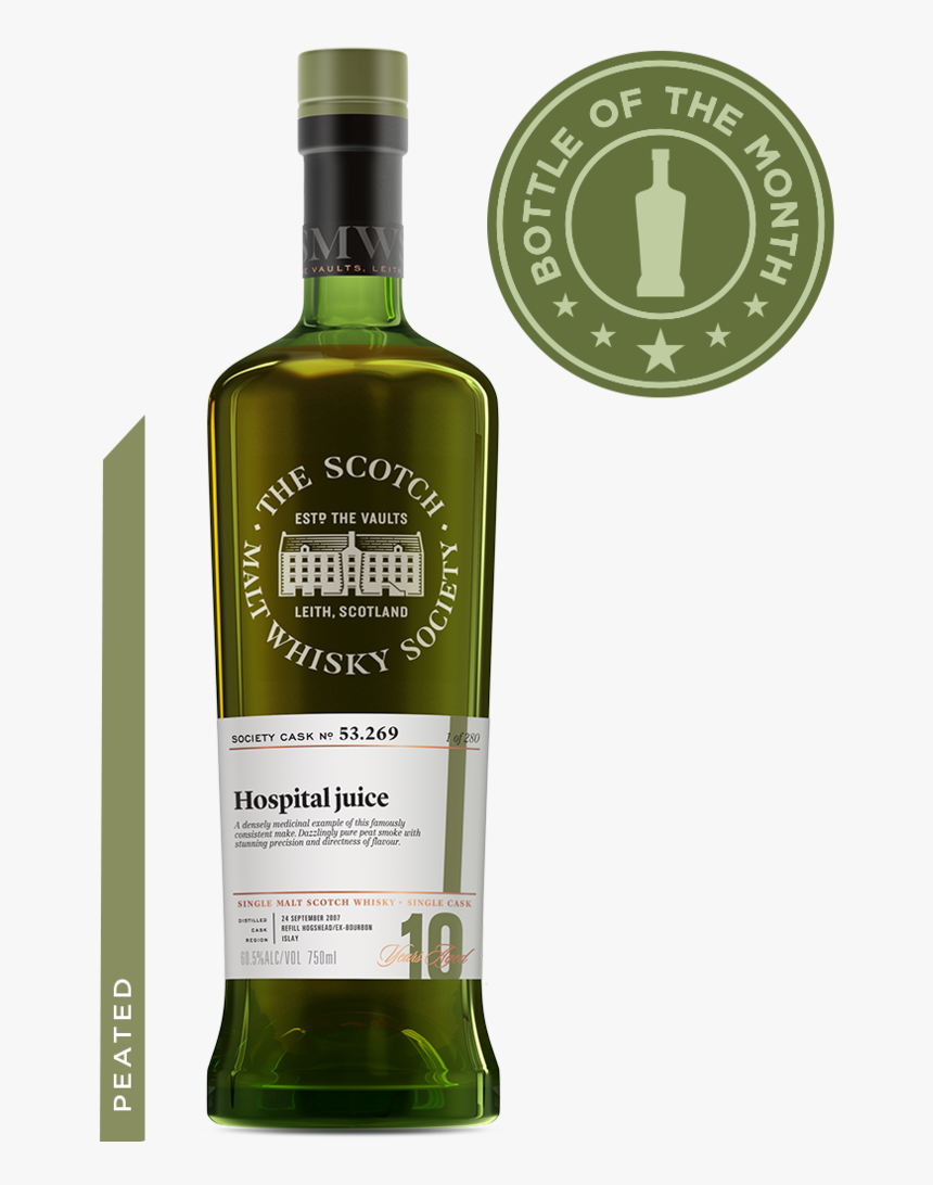 Cask No - 53 - - Scotch Malt Whisky Society ราคา, HD Png Download, Free Download