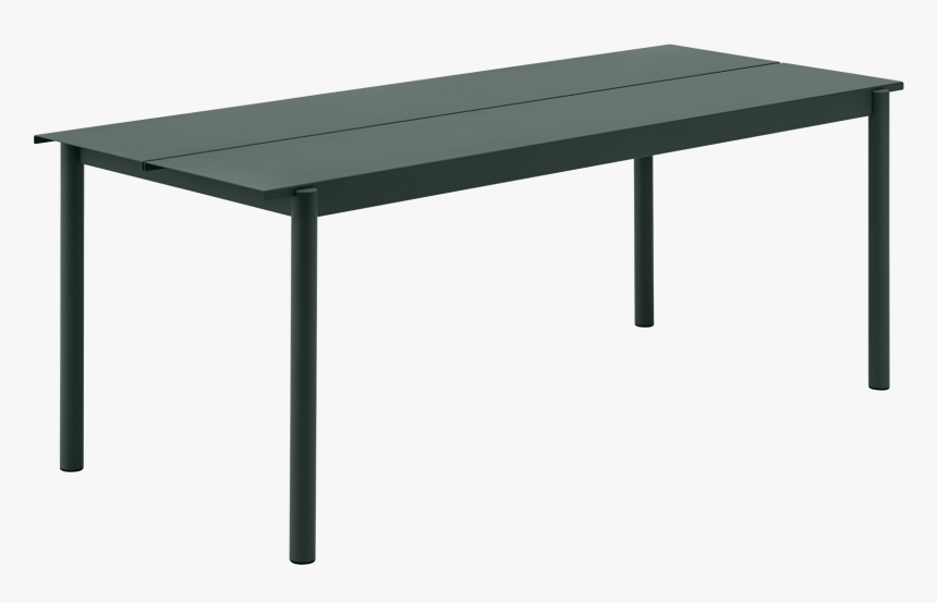 Linear Table Master Linear Steel Table 1569484857 - Muuto Linear Steel Table Green, HD Png Download, Free Download