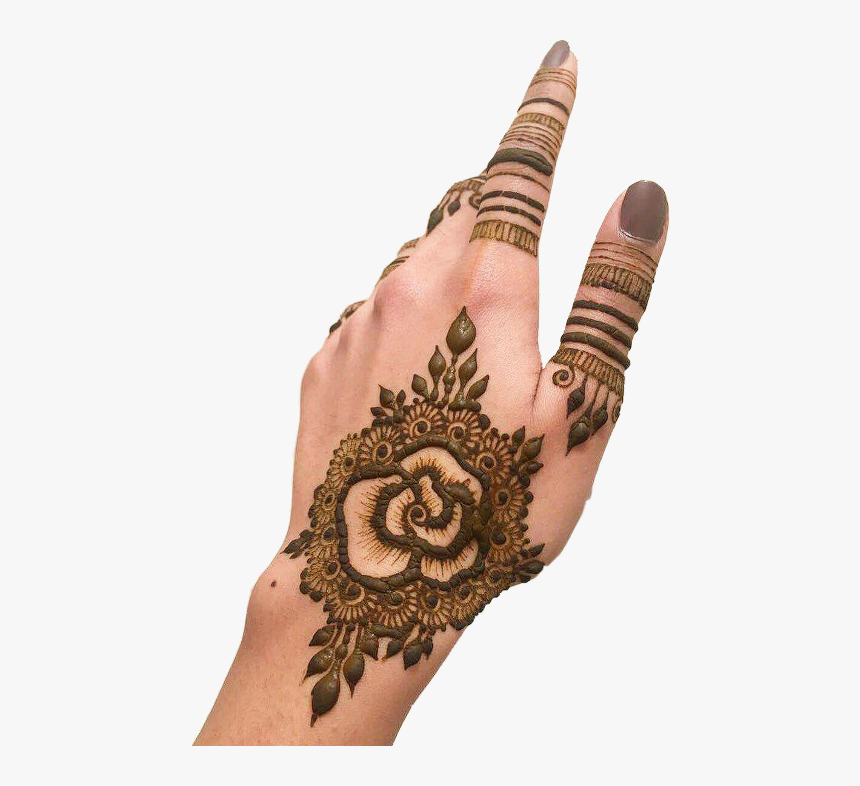 Freetoedit Henna Hand Kellydawn - Temporary Tattoo, HD Png Download, Free Download