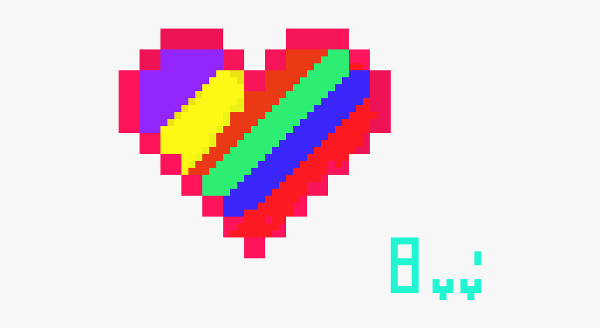 Pixel Art Heart, HD Png Download, Free Download