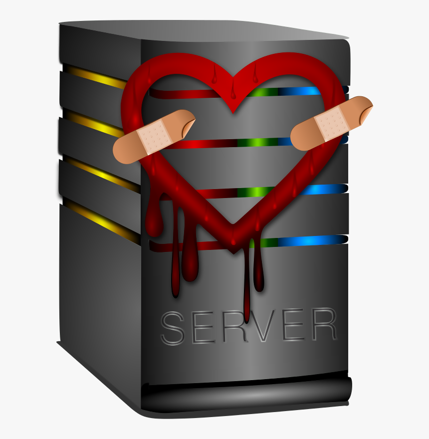 2 Parche De Corazón Sangrando - Server Clipart Png, Transparent Png, Free Download