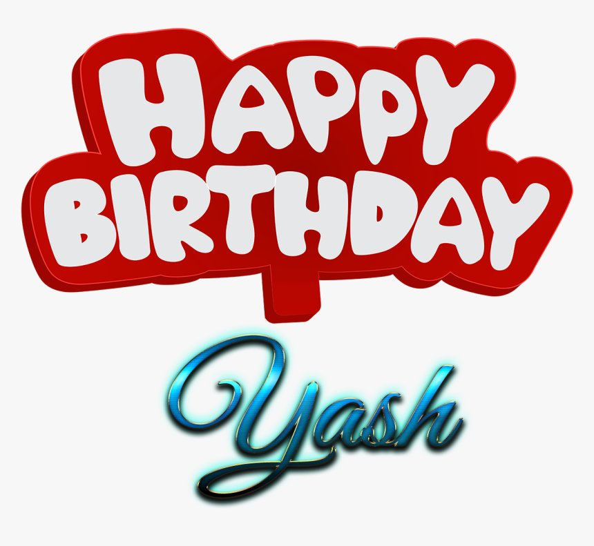 Yash Happy Birthday Name Logo - Happy Birthday Naveen Name, HD Png Download, Free Download