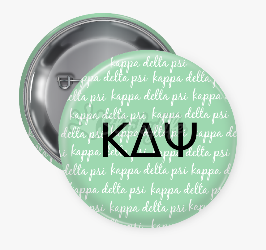 Kappa Delta Psi Button - Circle, HD Png Download, Free Download