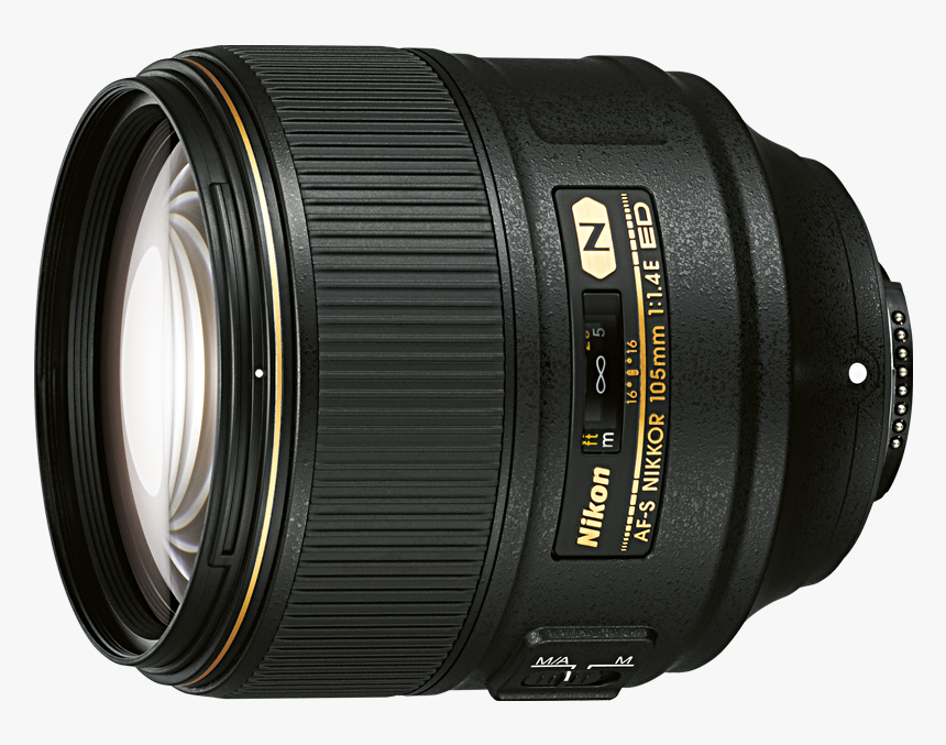 Af-s Nikkor 105mm F/1 - Nikon 105 F2 8 Nano รีวิว, HD Png Download, Free Download