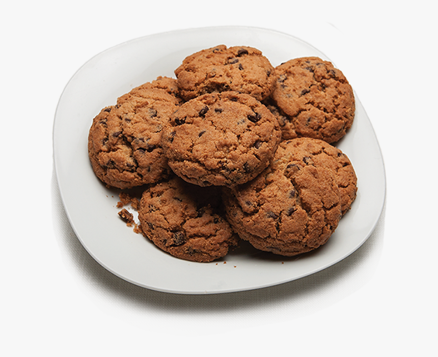 Transparent Chocolate Cookies Clipart - Chocolate Chip Cookie, HD Png Download, Free Download