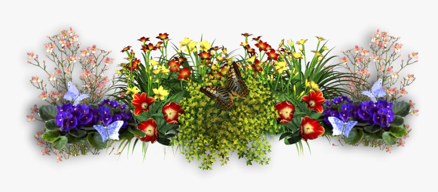 Summer Garden Clip Art, HD Png Download, Free Download
