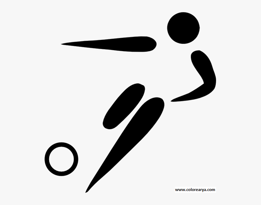 Colorear Deportes - Football Pictogram, HD Png Download, Free Download