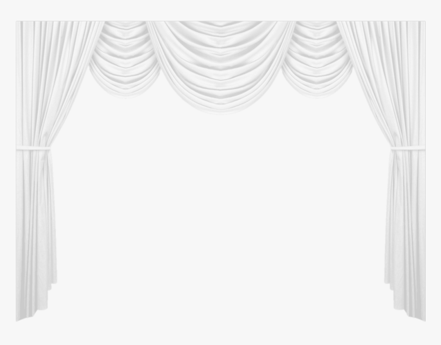 #ftestickers #drapes #curtains #decorative #white - Stage, HD Png Download, Free Download