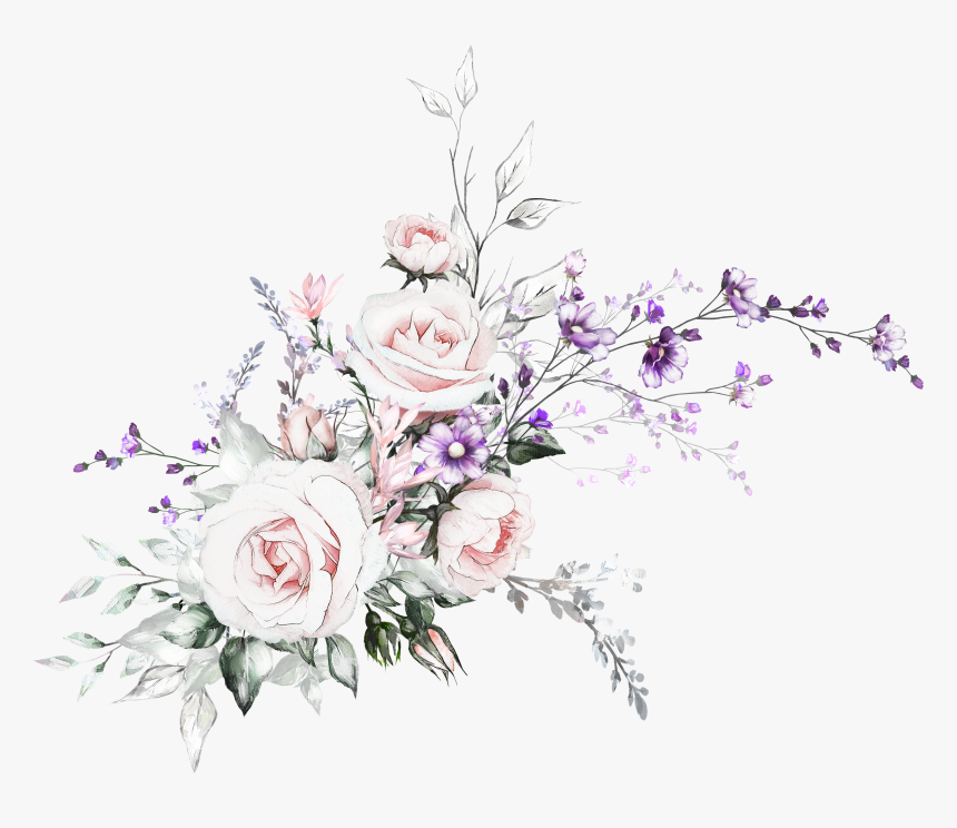 Watercolor Drawing, Watercolor Flowers, Flower Graphic, - Flower For Card Png, Transparent Png, Free Download