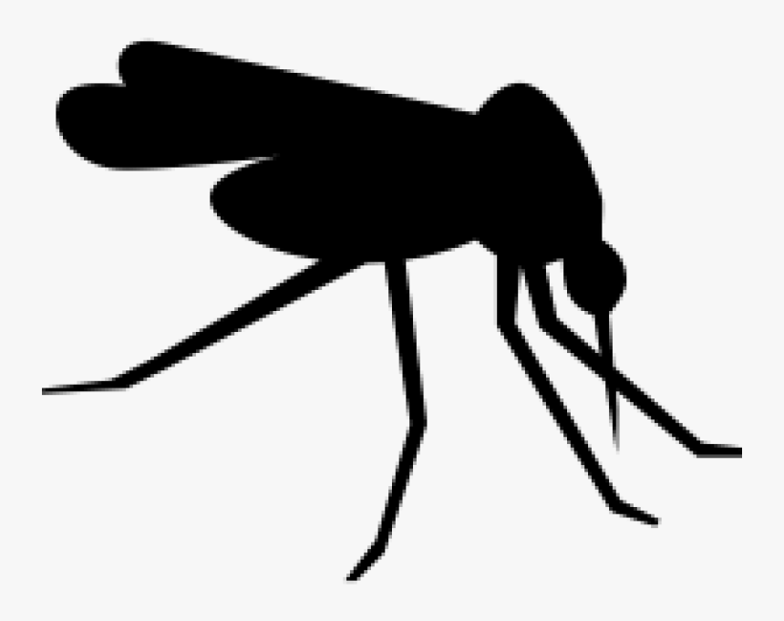 Mosquito Computer Icons Clip Art - Mosquito Silhouette Png, Transparent Png, Free Download