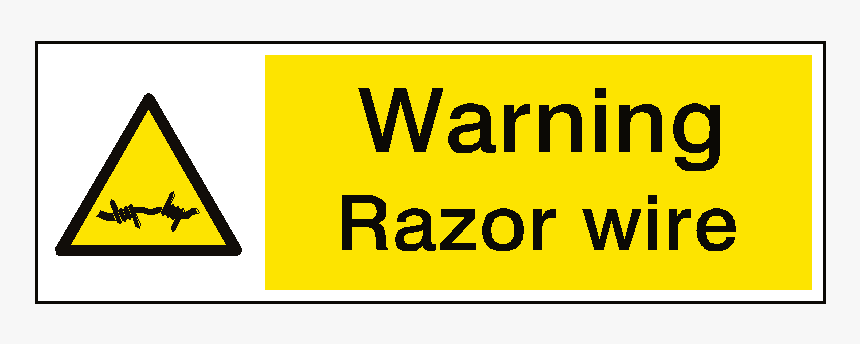 Caution Glass Door Sign, HD Png Download, Free Download
