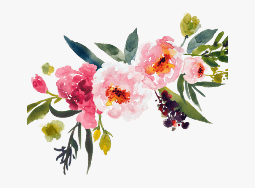 Flowers Png Transparent Watercolor Bouquet Transparent Watercolor Flowers Png Transparent Background Png Download Kindpng