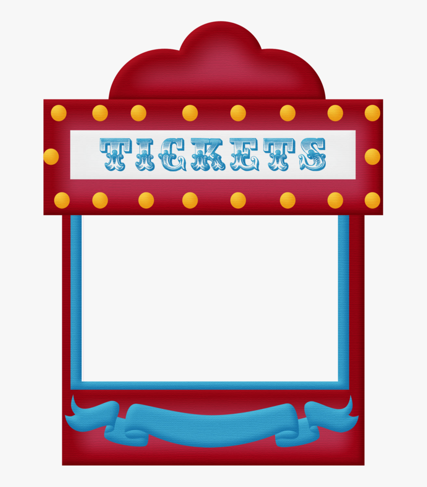 Clip Art Circo Minus Clip Pinterest - Carnival Ticket Booth Clipart, HD Png Download, Free Download