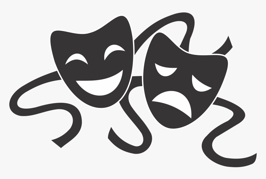 Transparent Mascaras Png - Clip Art Musical Theatre, Png Download, Free Download