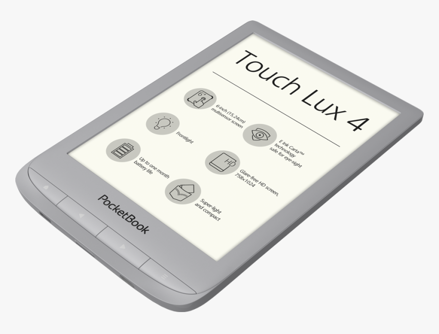 Image - Pocketbook Touch Lux 4, HD Png Download, Free Download
