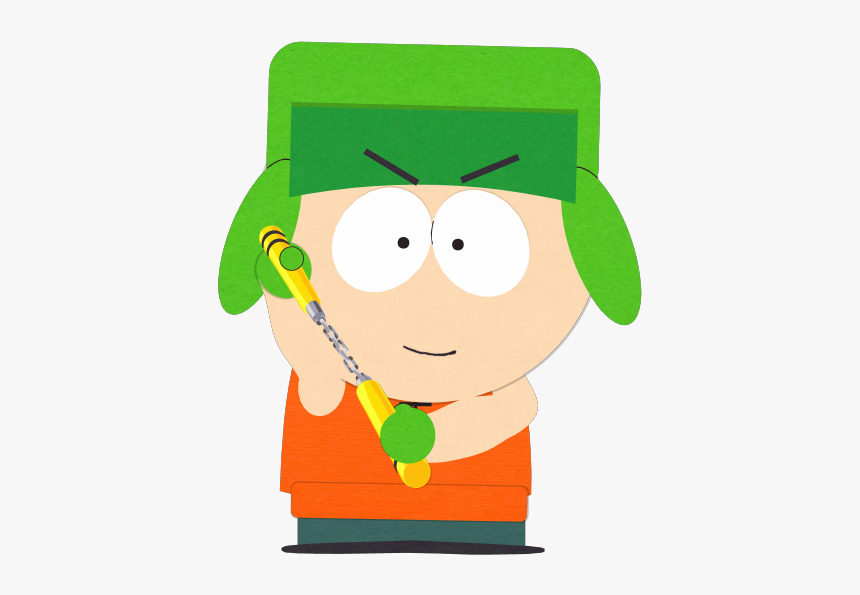 #kylebroflovski #southpark #ninja #cartoons #freetoedit - South Park Characters Kyle, HD Png Download, Free Download