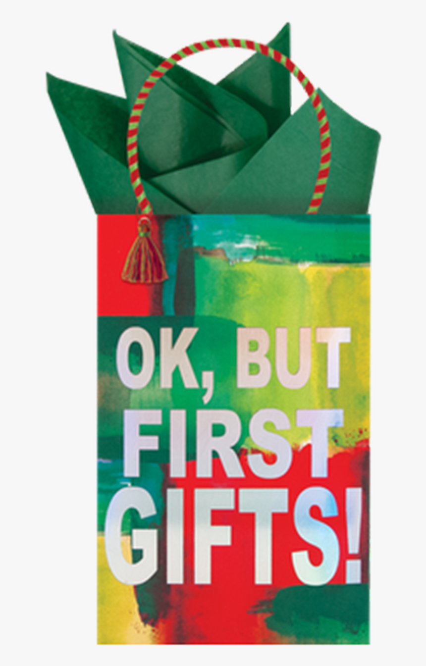 First Gift Minikin Tote Christmas The Gift Wrap Company - Paper, HD Png Download, Free Download