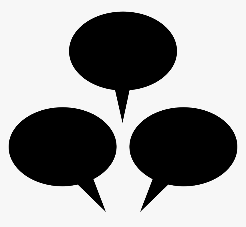 Speech Bubbles - Social Media Engagement Icon, HD Png Download, Free Download
