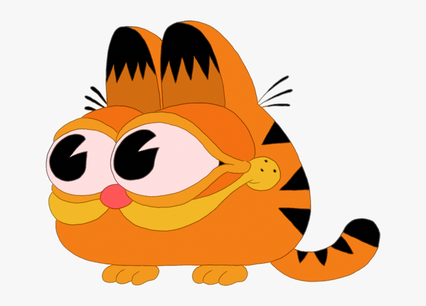 Waiting For A Render, Drew A Garf To Calm My Nerves - Cursed Images Of Garfield, HD Png Download, Free Download