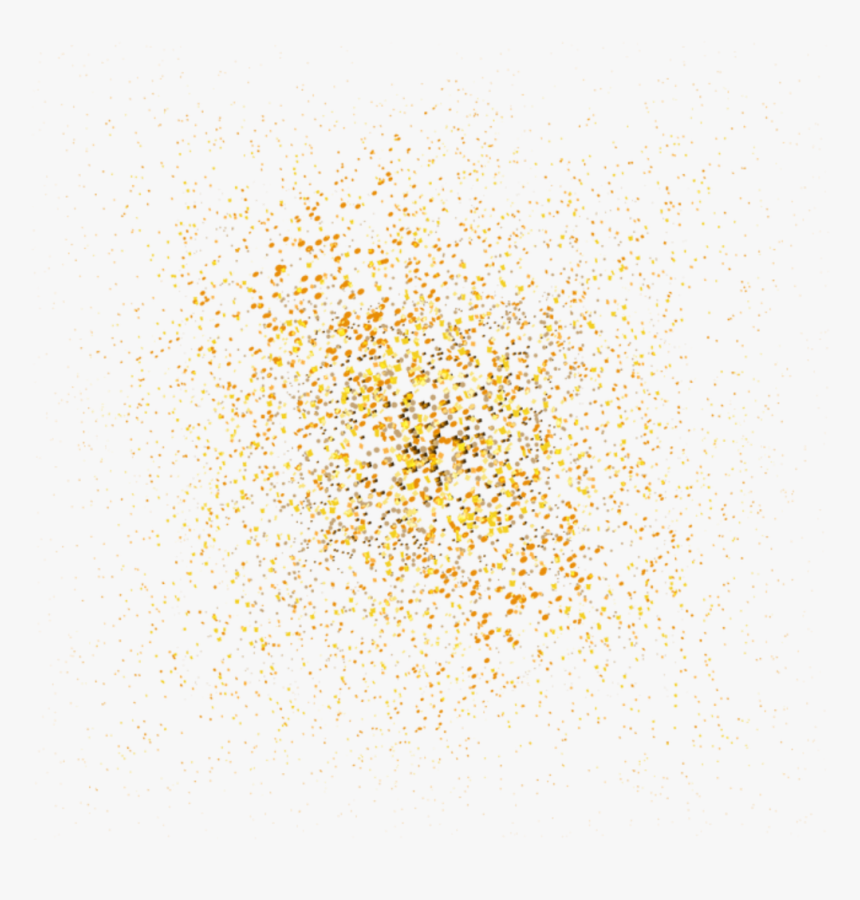Gold Sparkle Png - 金色 粉末 Png, Transparent Png, Free Download