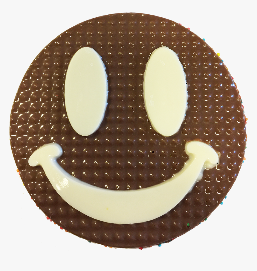 Chocolate Freckle Emoji Smiley Face - Smiley Face Chocolate Cake, HD Png Download, Free Download