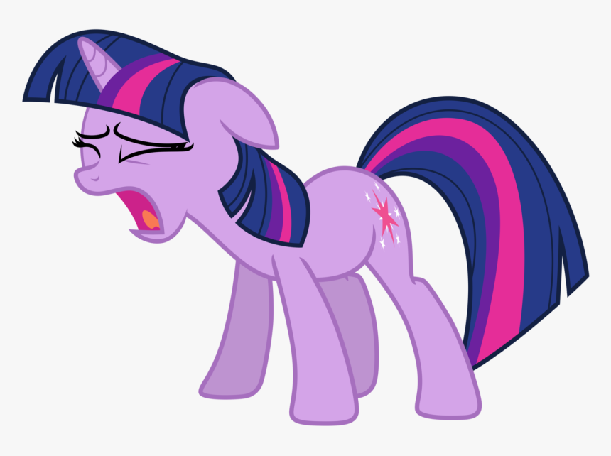Free Sparkle Vector - My Little Pony Twilight Sparkle Scream, HD Png Download, Free Download