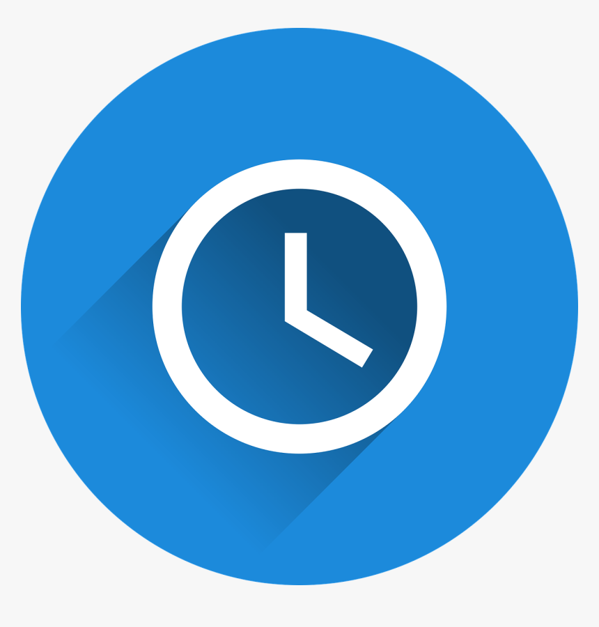 Transparent Clock Png Transparent - Clock Icon Png Color, Png Download, Free Download
