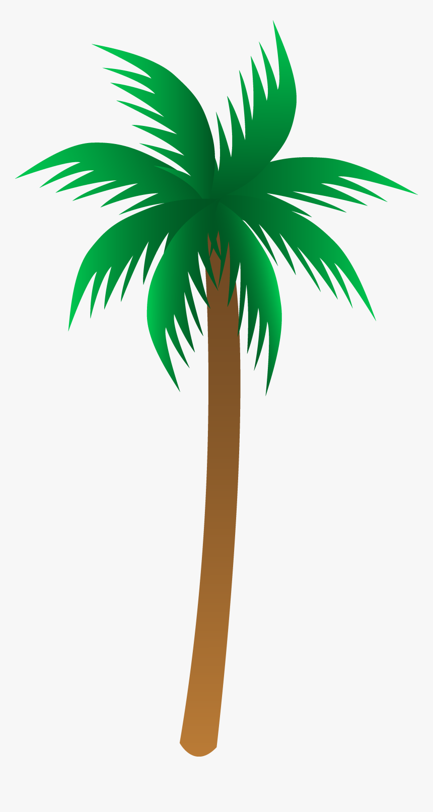 Vector Palm Tree Clip Art Trees Clipart Mylocalguide - Palm Tree Vector Png, Transparent Png, Free Download