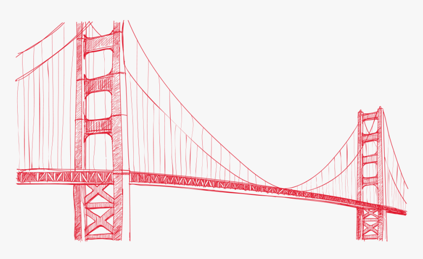 Golden Gate Bridge - Golden Gate Bridge Png, Transparent Png, Free Download