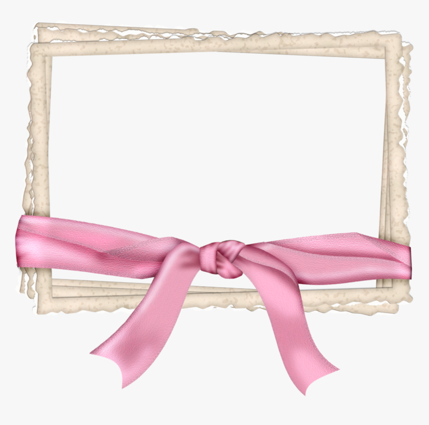 Pink Christening Frame Png, Transparent Png, Free Download