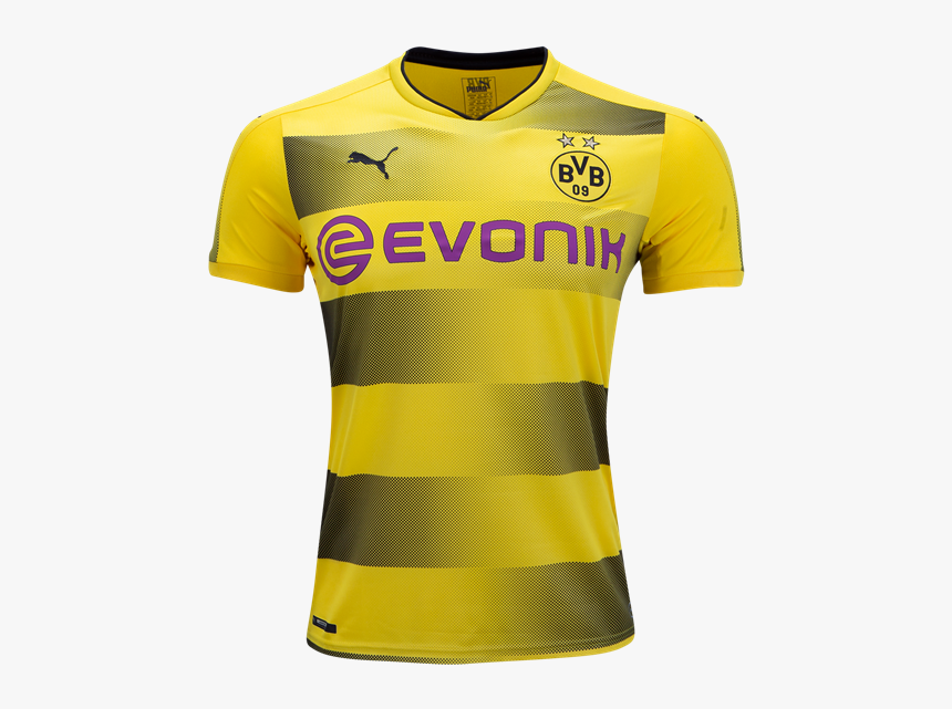 17-18 Borussia Dortmund Home Football Shirt Mario Götze - Dortmund Fc T Shirt, HD Png Download, Free Download