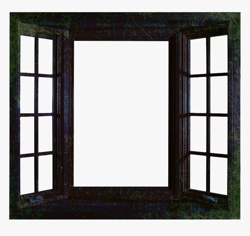 Gothic Vector Window Frame - Transparent Window Frame Clipart, HD Png Download, Free Download