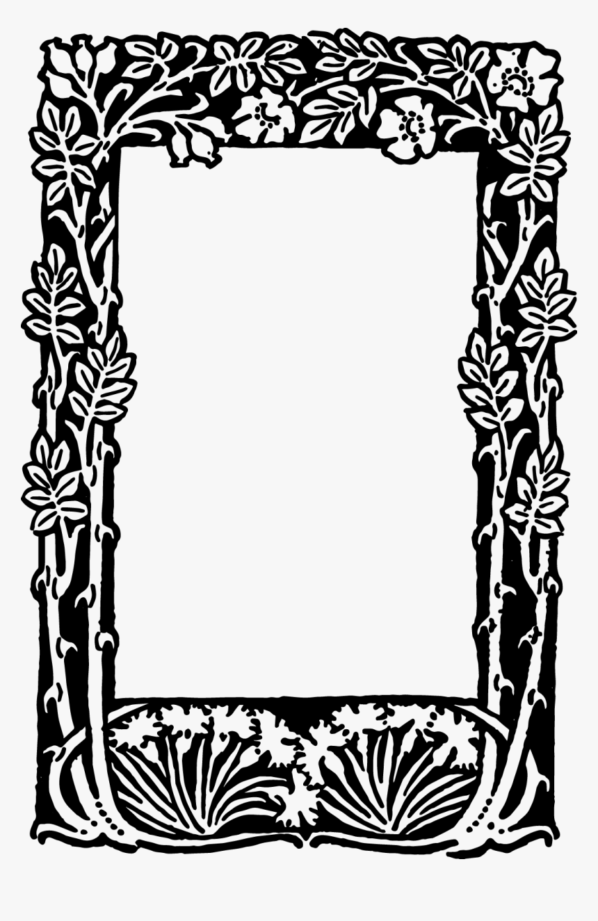 Branch Clipart Victorian Border - Gilbert Hernandez Garden Of Flesh, HD Png Download, Free Download