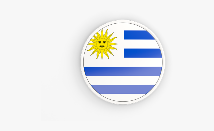 Uruguay Round Flag Png, Transparent Png, Free Download